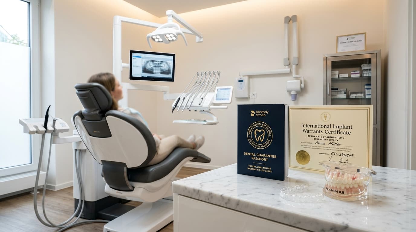 Ataköy Dt. Mahmut Alp Diş Kliniği Uluslararası Straumann İmplant Garanti Pasaportu ve Dijital Takip Sistemi